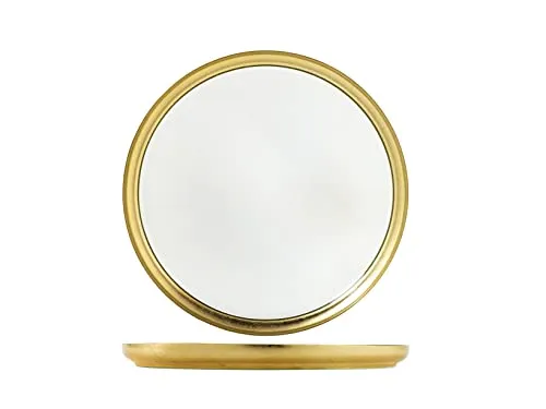 H&H Goldie Glasplatte mit Golddraht, 21 cm von H&H