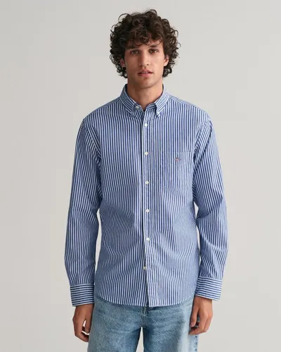 GANT Herren REG POPLIN Stripe Shirt von GANT