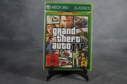 Grand Theft Auto IV - Actionspiel für X360, packende Open-World-Erfahrung mit fesselnder Story und grenzenloser Freiheit.