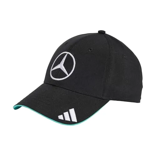 Adidas Unisex Mercedes - AMG Petronas Formula ONE Team Driver Cap, Black/White, S