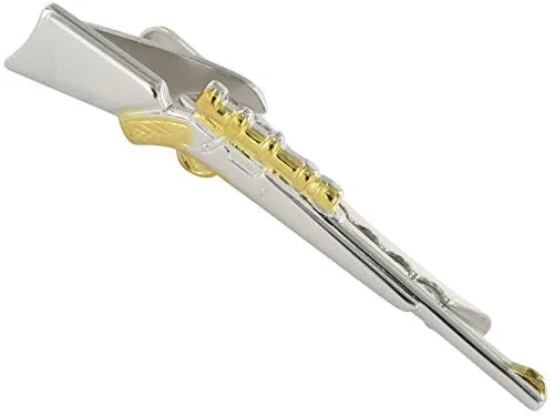 TEROON Krawattenklammer/Krawattennadel Gewehr
