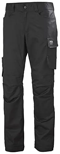 Helly Hansen MANCHESTER WORK PANT 77523 - Schwarz - Größe 52 - Arbeits- & Schutzkleidung, strapazierfähige Hose für optimale Bewegungsfreiheit und Komfort bei der Arbeit.