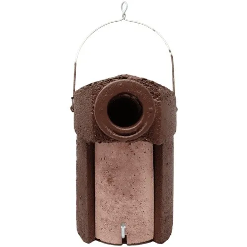 Schwegler Starenhöhle 3SV mit Marderschutz - Vogelhäuser mit räubersicherem Design, ideal für Stare und andere Vögel. Bietet optimalen Schutz vor Katzen und Mardern, während die Kontrolle des Brutraums erleichtert wird.