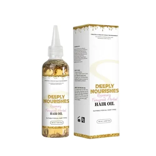 Bockshornkleeöl mit Rosmarin – Intensives Haarserum für Volumen und Stärke