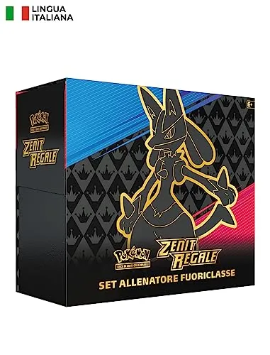Pokémon Zenit Erweiterungs-Trainer-Set (10 Erweiterungshüllen und Zubehör), italienische Edition