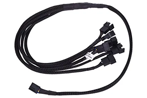 Phobya Y-Kabel 4Pin PWM auf 6X 4Pin PWM 60cm von Phobya