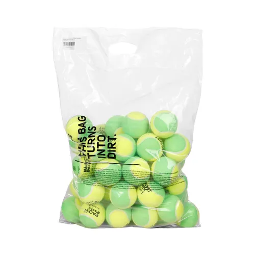 Racket Roots Tennisball RR Stage 1 - 48er Polybag - Tennisbälle für alle Beläge, hohe Langlebigkeit und strapazierfähiger Nadelfilz für intensives Spielvergnügen.