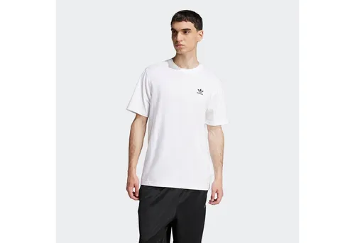 adidas Originals T-Shirt TREFOIL ESSENTIALS – Sportliches Design mit Komfort - Zeige deinen Stil mit dem adidas TREFOIL ESSENTIALS T-Shirt. Hergestellt aus weichem Baumwolljersey bietet es hohen Tragekomfort. Der Rundhalsausschnitt und die reguläre Passform machen es zum idealen Begleiter für jeden Tag.
