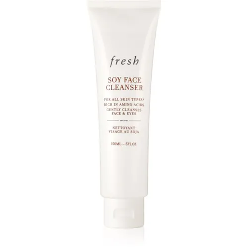 fresh Soy Face Cleanser Reinigungsgel 150 ml - Gesichtsreinigung für Damen, sanftes Reinigungsgel mit Sojaextrakt für ein erfrischtes Hautgefühl und schonende Make-up Entfernung.