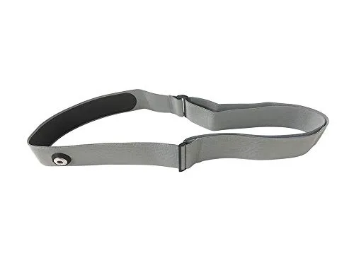 TAOPE Elastischer Sport Herzfrequenzmesser, Verstellbarer Brustgurt, Gürtelriemen, CooSpo Original HRM Belt - Grau