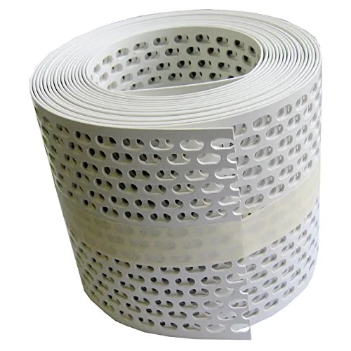 Traufgitter 100 mm weiss/Rolle a 5 lfm