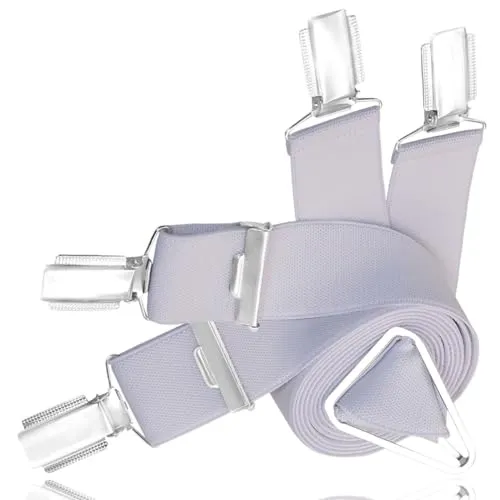 LINDENMANN Herren Hosenträger X-Form Made in EU - Hochwertige X-Form Hosenträger für Herren mit stabiler Konstruktion und nickelfreien Clips. Langlebig und ideal für jedes Outfit. Made in Germany für besten Tragekomfort.