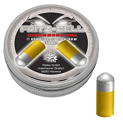 Eisenherz XXL 4,5mm Diabolos Fritz-Cell Rundkopf Luftgewehr Luftpistole 150