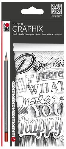 Marabu Bleistift 'GRAPHIX', 12er Kartonetui 12
