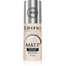 Lirene City Matt mattierendes Make up-Fluid mit glättender Wirkung Farbton 205 Sand 30 ml