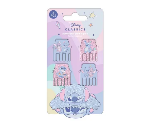 Cerda Haarklammer Lilo & Stitch Haarclips Set 5-teiliges Kinder Haar-Accessoire, 5-tlg.