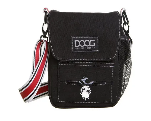 DOOG Umhängetasche Shoulder Bag - Schultertasche schwarz - Stylische Schultertasche aus robustem Canvas, ideal für unterwegs mit praktischem Stauraum und verstellbarem Schultergurt.