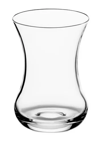 Pasabahce Ince Belli Teegläser 6-teilig - Hochwertige Teegläser aus Glas (125 cc), ideal für Teeliebhaber und perfekt für gesellige Runden.