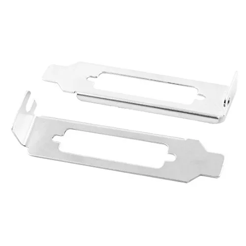 sourcing map 2stk. DB25 LPT Parallel Anschluss Niedrig Profil Mini Kasten PCI Halterung Platte Halbe Größe de
