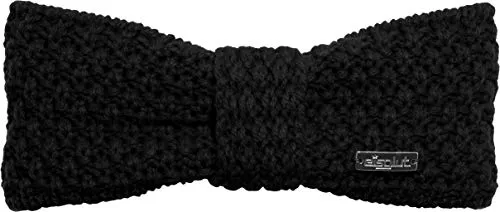 Eisglut Damen Liana Stirnband, Schwarz, One size