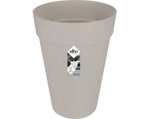 Elho Loft Urban Pflanzvase 35 cm grau - Stilvolle Pflanzvase aus langlebigem Kunststoff mit modernem Design. Ideal für Innen- und Außenbereiche, um Pflanzen elegant in Szene zu setzen.