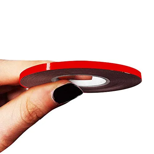 4R Quattroerre.it 10453 Trim Stripes Klebestreifen für Autos, Rot, 3 mm x 10 mt