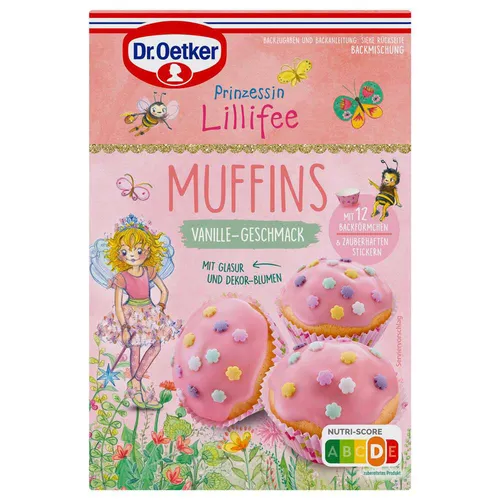 Dr. Oetker Prinzessin Lillifee Muffins 400g