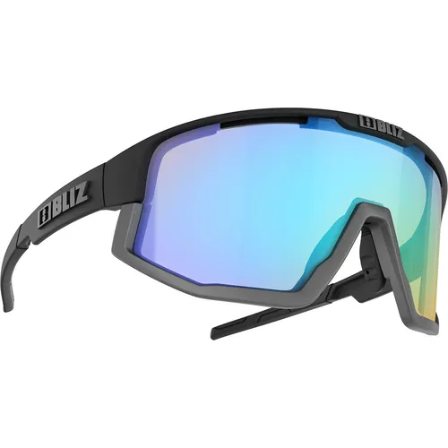 Bliz Vision Nordic Light Sportbrille - One Size, Schwarz - Sportbrille für optimale Belüftung, ideal für normale bis breitere Gesichtsformen und perfekten Halt beim Sport