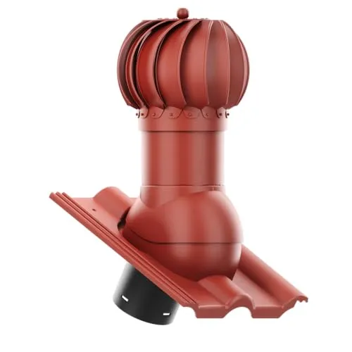 KRONO-PLAST Entlüfterkamin ROTOLINE 125 für Betondachziegel Brass Frankfurter, Benders Mecklenburger, ProDach