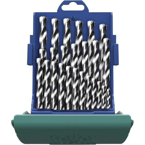Heller Tools 21965 5 HSS Metall-Spiralbohrer-Set 25teilig