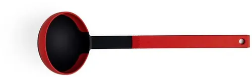 Woll Kochbesteck, Schöpfkelle, rot/schwarz