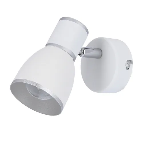 Produktbild Candellux FIDO 91-63366 Wandleuchte, E14, 40W, weiß/chrom, dimmbar, IP20