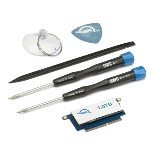OWC Aura Pro NT 1 TB SSD - Upgrade Kit, interne Steckkarte in schwarz-blau für schnelle Datenübertragungen