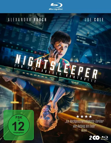 Vorbestellung: Nightsleeper - Ein Zug außer Kontrolle (Blu-ray) - Spannender Thriller auf Blu-ray, FSK ab 12 freigegeben, mit deutscher und englischer Sprache. Erleben Sie packende Unterhaltung in hochwertiger Bildqualität!