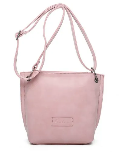 Fritzi aus Preußen Umhängetasche Vintag - Stylische Umhängetasche in Candy-Rosa, ideal für Alltag und Stadtbummel. Mit verstellbarem Schulterriemen und geräumigem Hauptfach für alles Wichtige.
