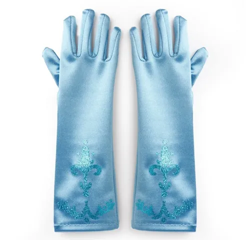 Katara Prinzessin-Kostüm Eiskönigin Elsa Handschuhe oder Diadem Bundle, Karneval
