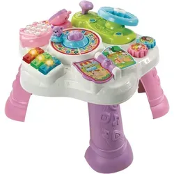 Vtech Baby Abenteuer Spieltisch pink – Bunter Babyspieltisch mit 6 Spielfeldern und interaktiven Elementen – Farben, Zahlen, Tiere, Musik und F... - Rosa