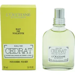 L`Occitane Cedrat Eau de Toilette Pour Homme 50ml - Herrenparfüm mit frischem Zitrusaroma, ideal für jeden Anlass und perfekt für den modernen Mann.