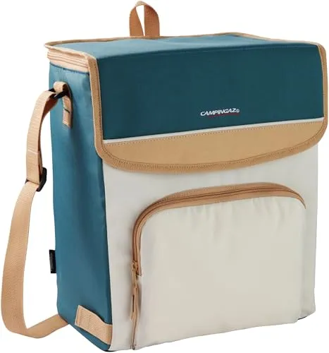 Campingaz Kühltasche Fold N Cool Minimaxi 20L - Faltbare Kühltasche mit 20L Kapazität, ideal für Ausflüge. Hält Inhalte bis zu 13 Stunden kühl und ist dank leichtem Design und Schulterriemen einfach zu transportieren.