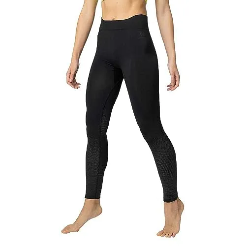 Odlo Damen Performance Light Pants, Schwarz, XL EU - Hochwertige Funktionsunterwäsche - Funktionsunterwäsche für Damen, SLIM-FIT Design für optimale Atmungsaktivität und Feuchtigkeitsmanagement, ideal für (Trail-) Laufen, Radfahren und intensives Training.