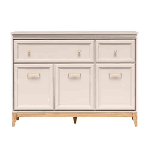 AX LIVING Kommode Nymphen Cashmere mit 2 Schubladen und 3 Türen