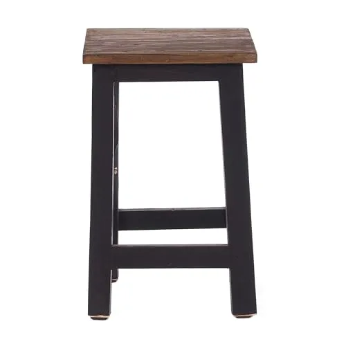 DESIGN DELIGHTS RUSTIKALER Holz SITZHOCKER Madero