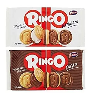Pavesi Ringo Vanille 330g + Ringo Cacao 330g Snack Kekse