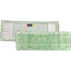 Wischmop Arcora Microfasermop Excellent grün-weiß 50 cm preiswerter Alleskönner unter den Wischbezügen