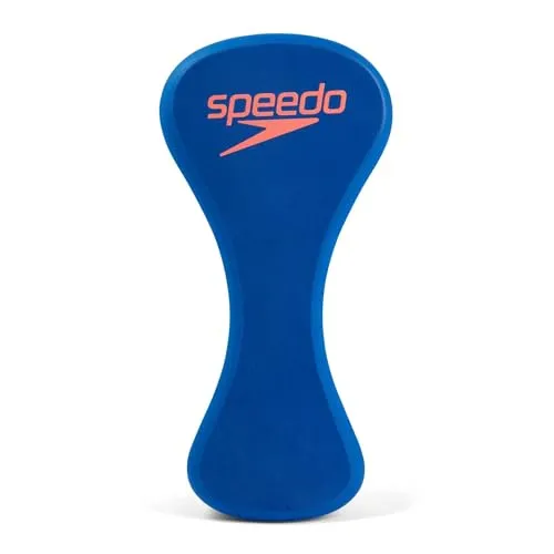 Speedo Unisex Ziehboje aus Schaumstoff | Schwimmtraining Blue Flame/Fluo Tangerine One Size