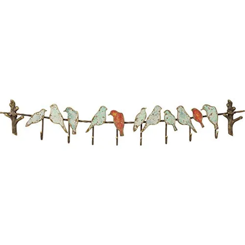 Kare Design Wandgarderobe Bird Party in braun von KARE