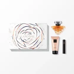 Lancôme Trésor Set mit Body Lotion - Damenparfüm-Set mit 30ml Eau de Parfum, 50ml Body Lotion und 2ml Miniatur – ein perfektes Geschenk für jeden Anlass.