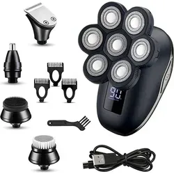 6-in-1 Elektrorasierer mit 7D Rasierkopf