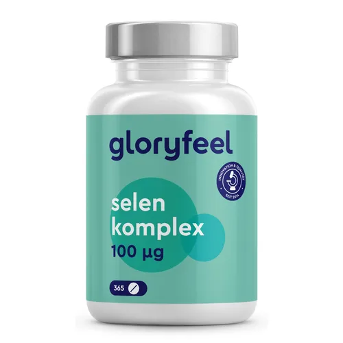 Selen 365 Tabletten - 100 µg - Komplex aus Natriumselenit & Selenmethionin