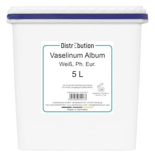 Vaselinum Album 5L Hautschutz Tattoo Pflege von DistrEbution